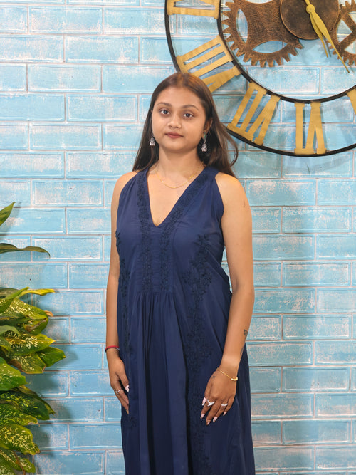 Navy Blue Dress