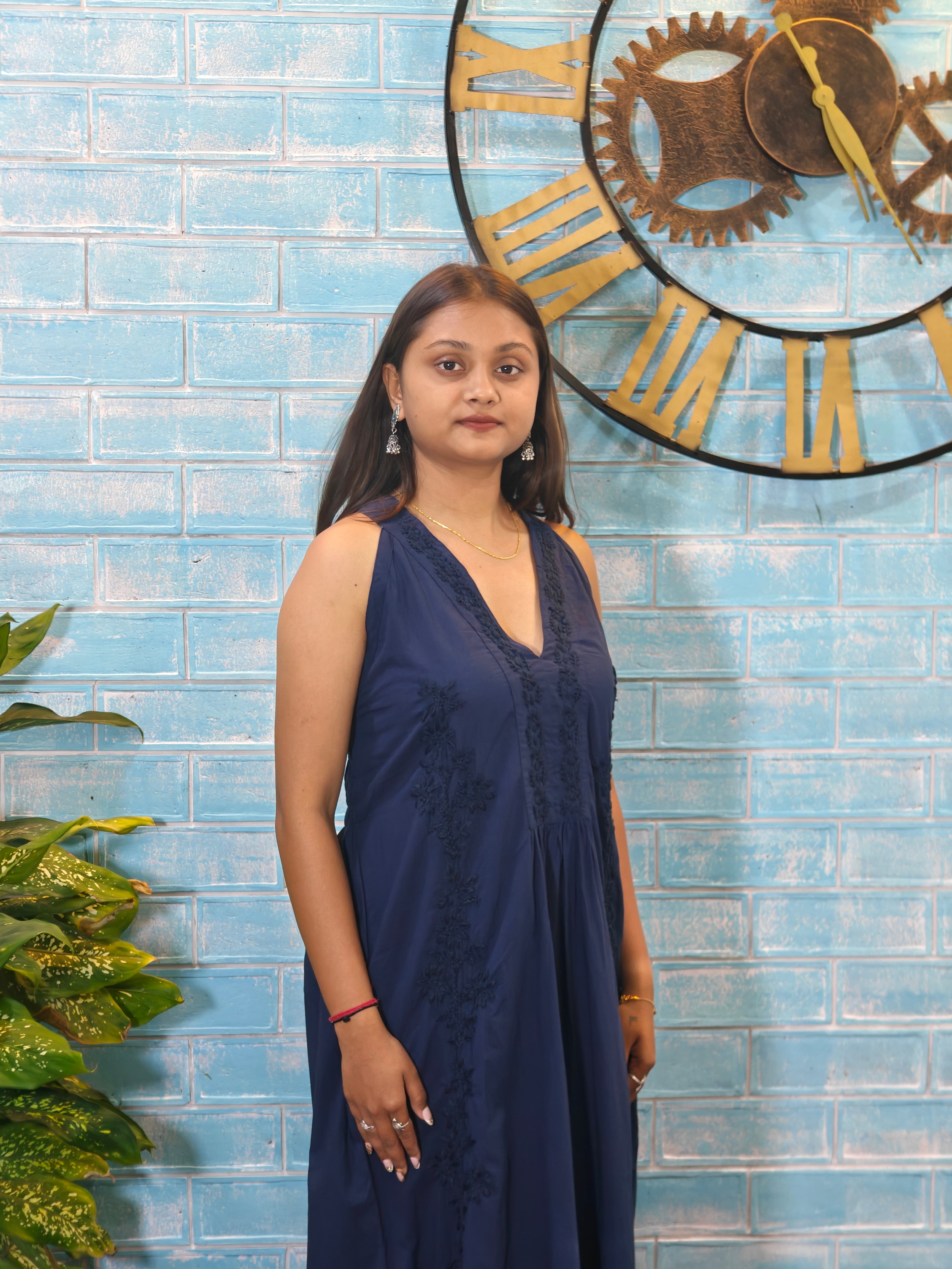 Navy Blue Dress